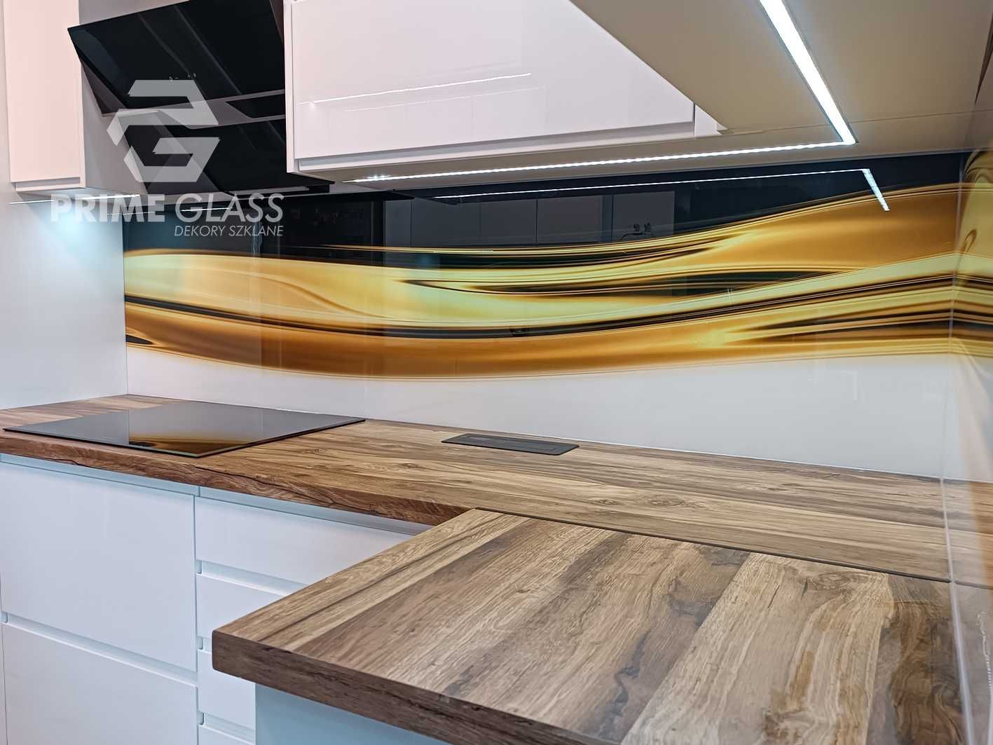 Panel szklany do kuchni szkło z grafiką hartowane lakobel