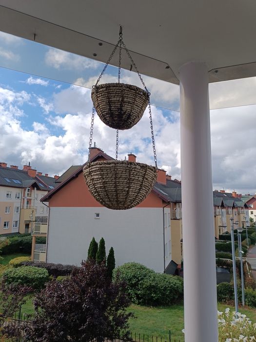 _._ Donica ogrodowa/balkonowa wisząca podwójna - 4szt.