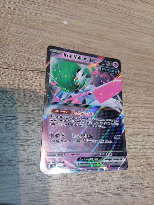 Carta Pokémon Iron Valiant ex #68