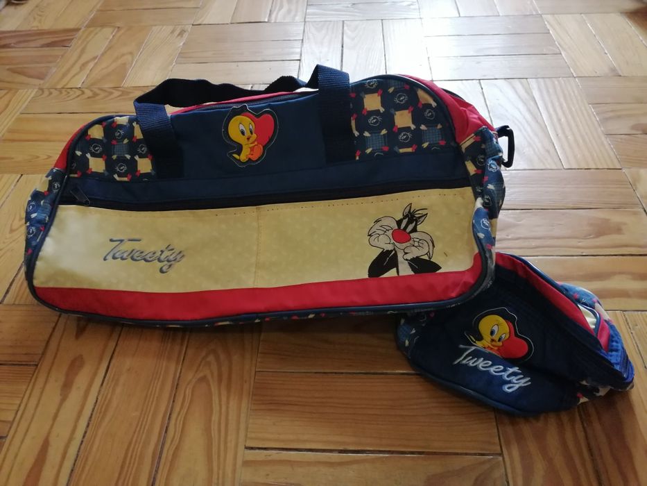 Saco e lancheira Tweety Bird