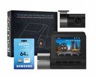 Wideorejestrator jazdy kamera 70mai A500S Pro WSTECZNA RC06 karta 64GB