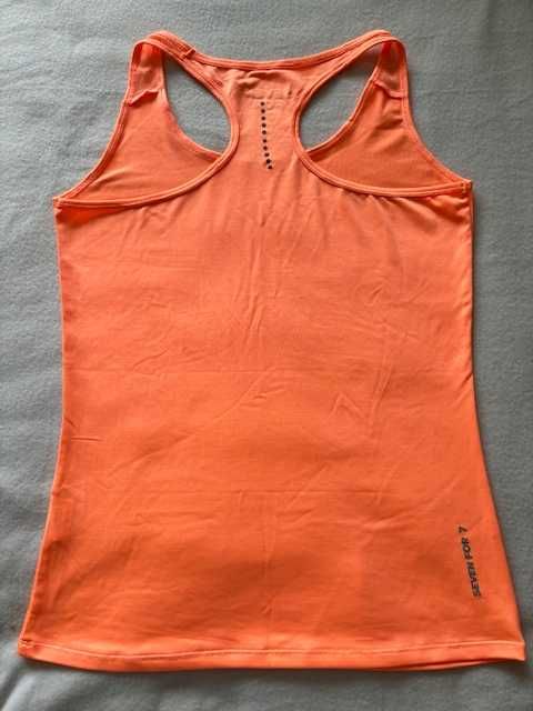 Koszulka sportowa pomarańczowa damska L