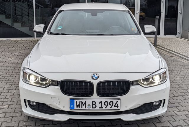 BMW F30 318d Xenon. Skóry. Navi. Bezwypadkowy.Serwisowany Nowy rozrząd