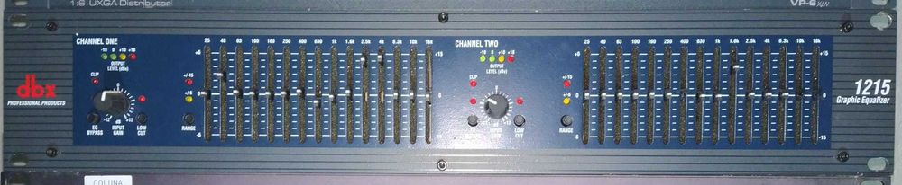 Mesa Allen & Heath wz162dx, Amp Ramsa, Eq Dbx