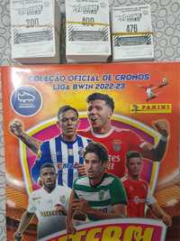 Caderneta cromos Futebol Coleção