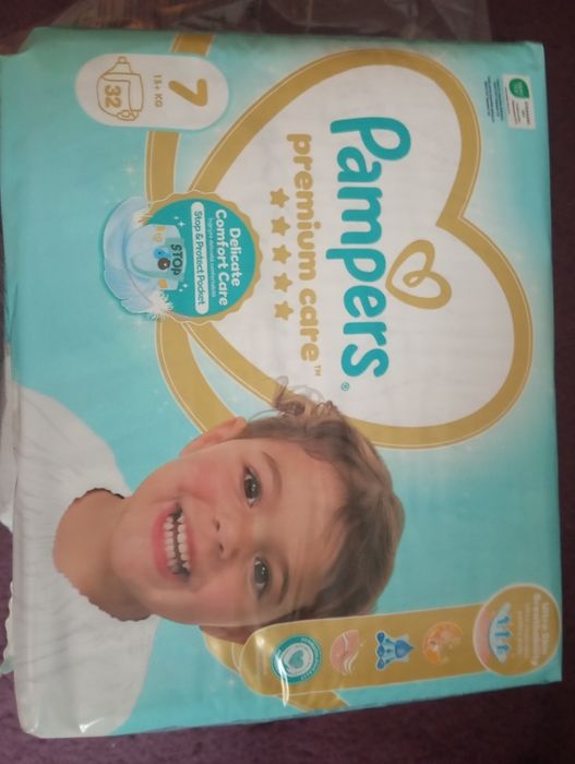 Pieluszki Pampers premium 7 160 szt.