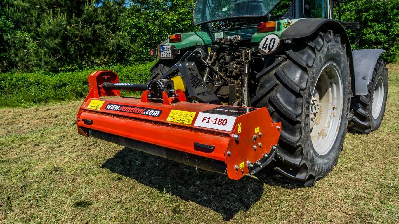 Kosiarka bijakowa REMET F1-160 MULCZER do trawy === 100% polski
