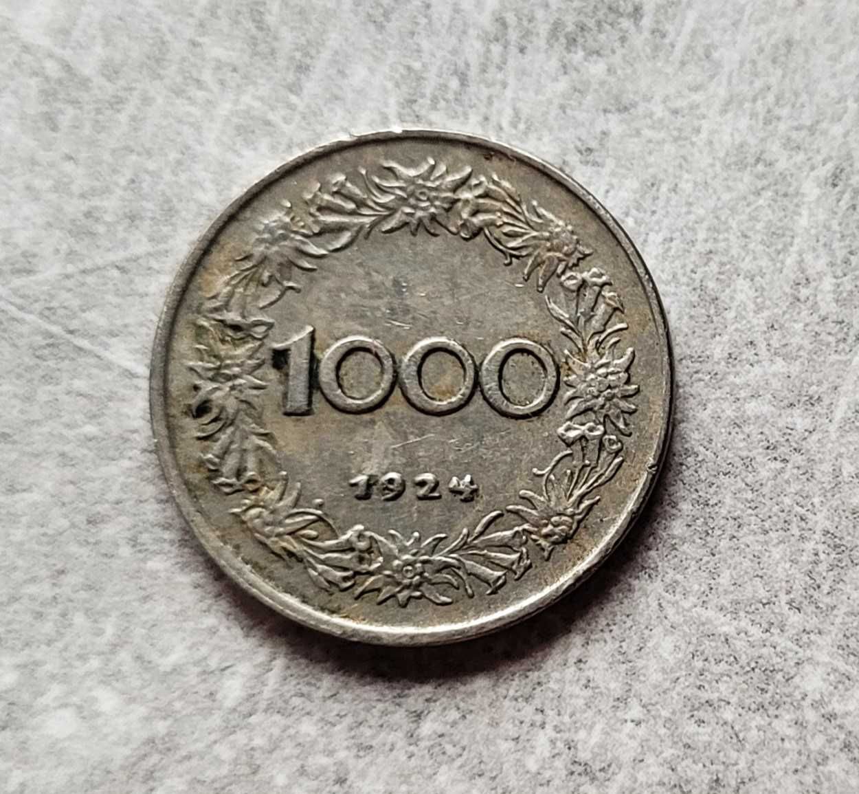 32) AUSTRIA - 1000 Koron - 1924 r.