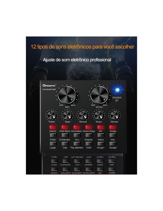 Placa de Som QA-T601