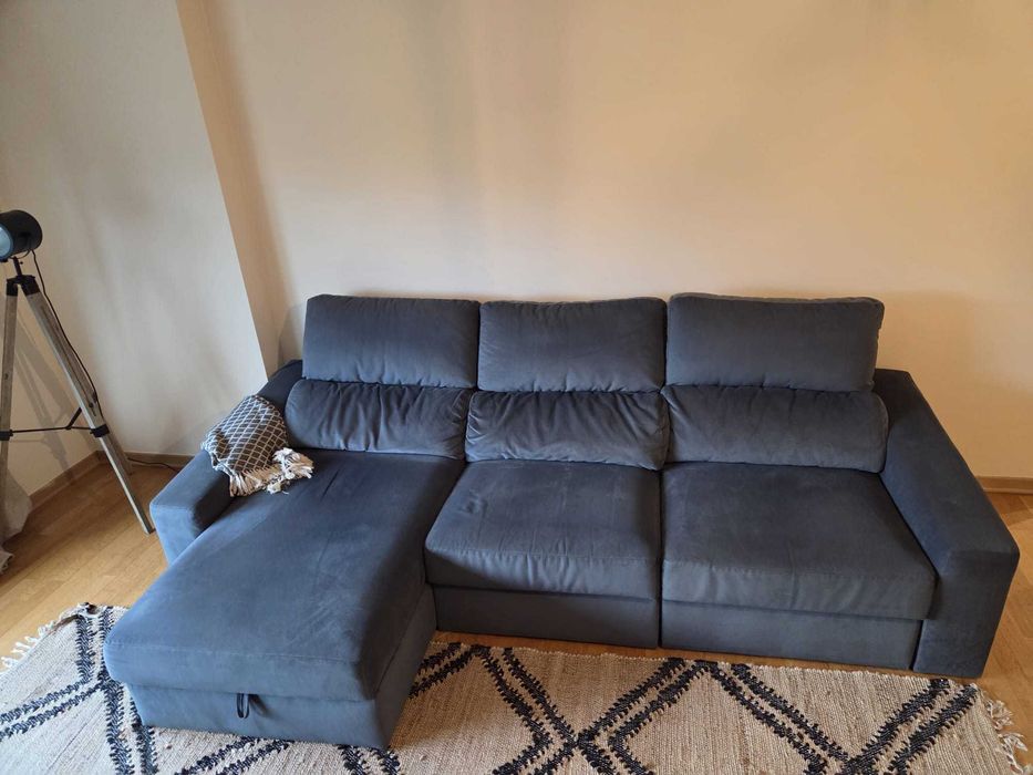 Sofá Azul Escuro