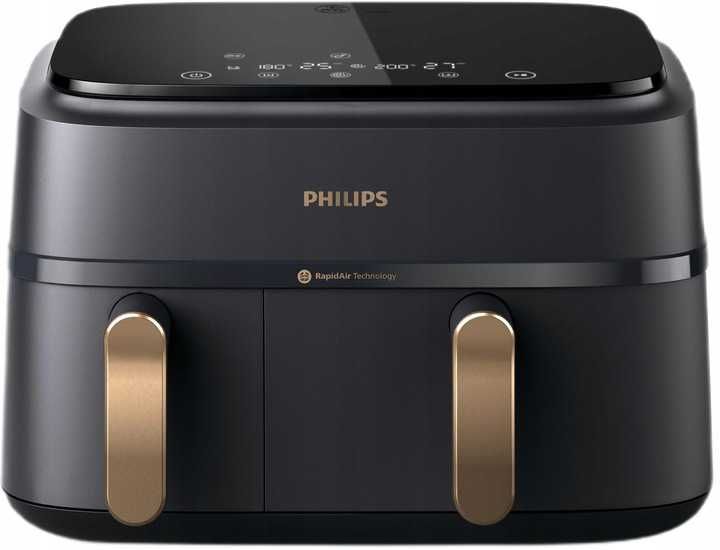 Мультипіч Philips Ovi Dual Basket AirFryer NA352/00 9L Нові Запечатані
