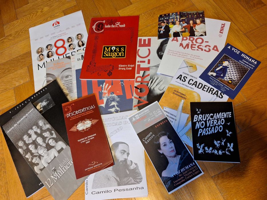 Programas de teatro, ópera e outros espectáculos