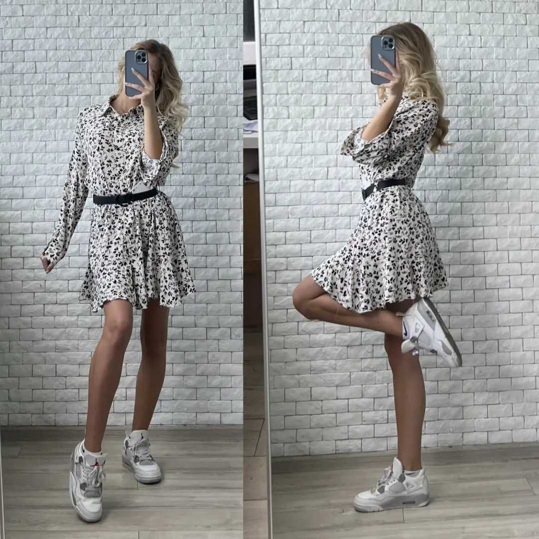 Жіночі плаття з довгим рукавом Zara.Женское платье с длинным рукавом
