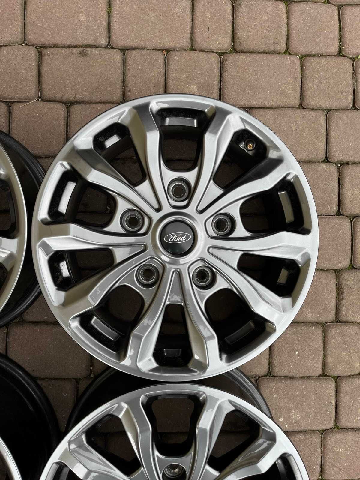 Oryginalne alufelgi Ford 5x160 17 c CZUJNIKI TRANSIT CUSTOM ANTRACYT