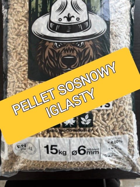 Pellet iglasty sosnowy Wood Super Jakość
