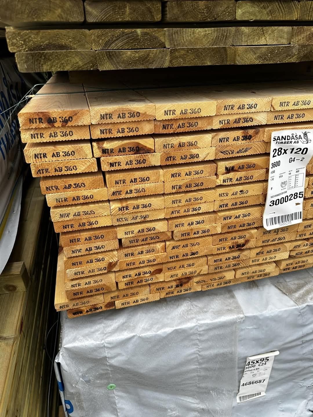 Kantowka C24 Drewno konstrukcyjne swierk skandynawski 45x145
