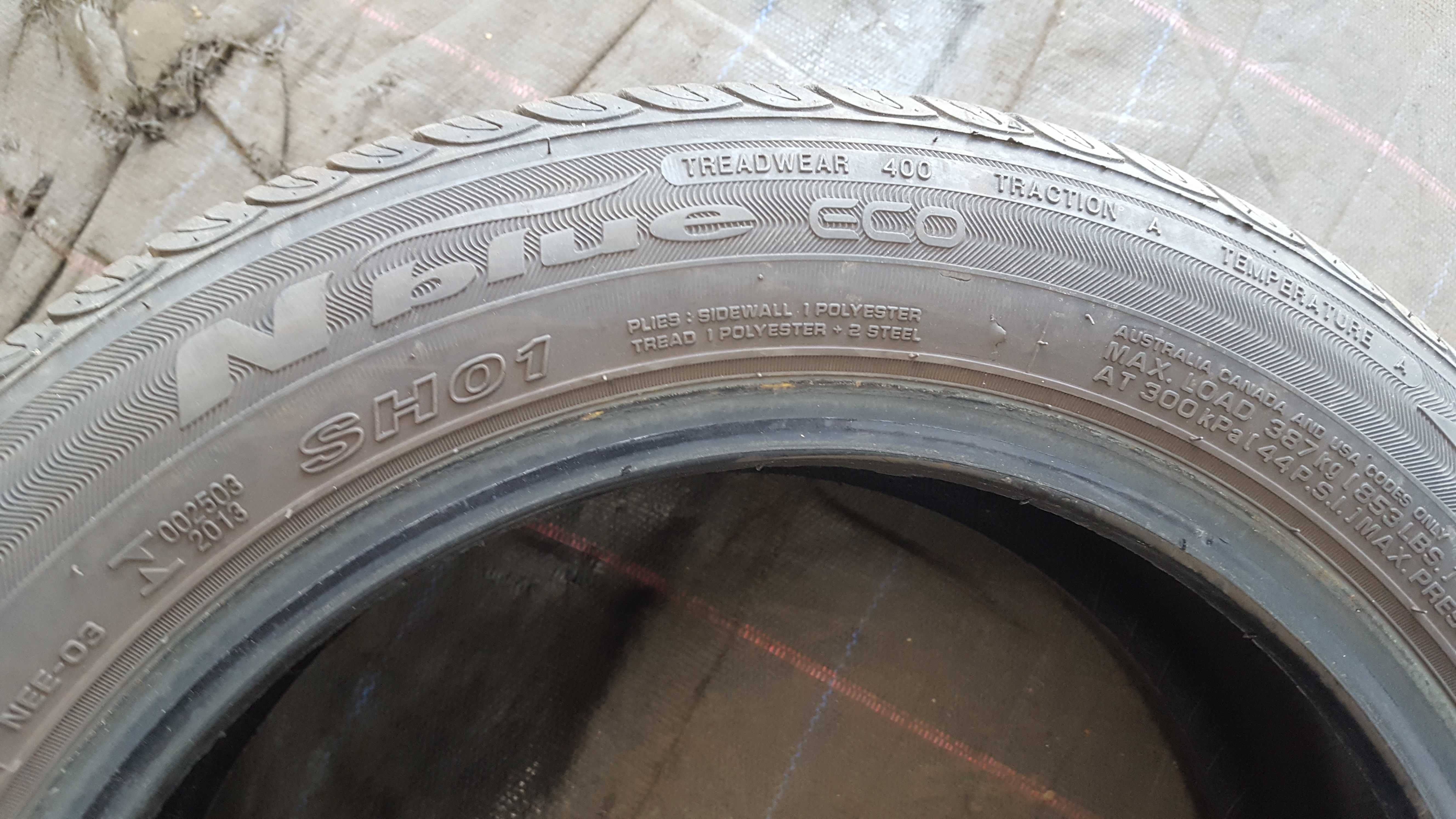 Opony kpl 165/60R14 75H NEXEN Nblue Eco SH01 lato