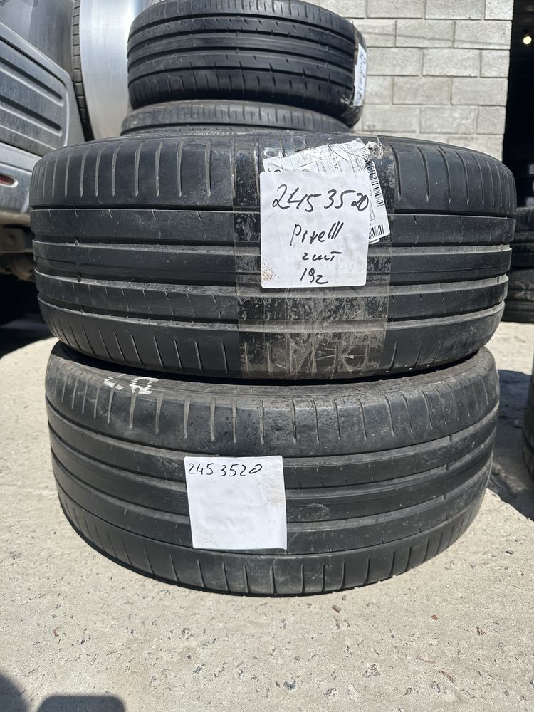 245/35/20 шины отличные pirelli     гарантия
