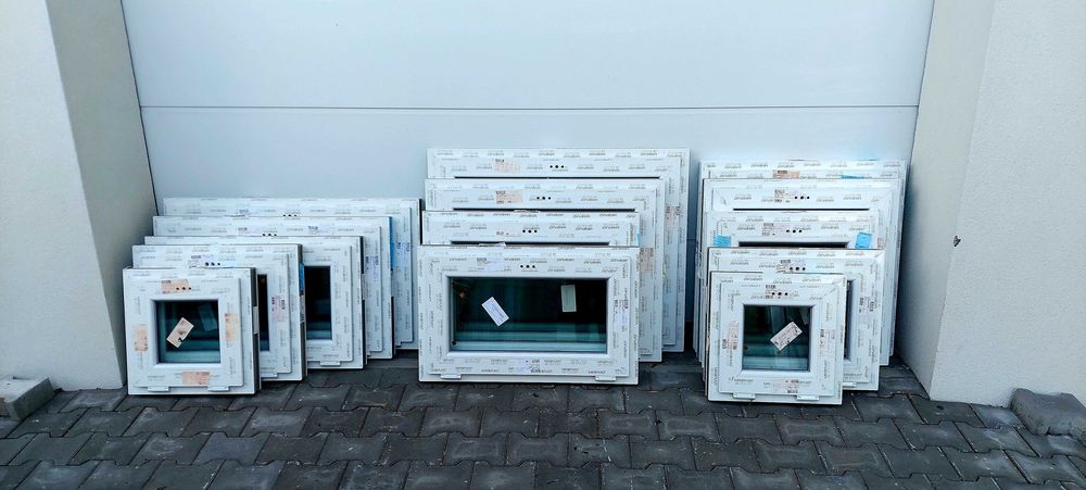 Okna NOWE małe rozmiary 45x45 60x50 70x50 80x60 ZOBACZ Jakość