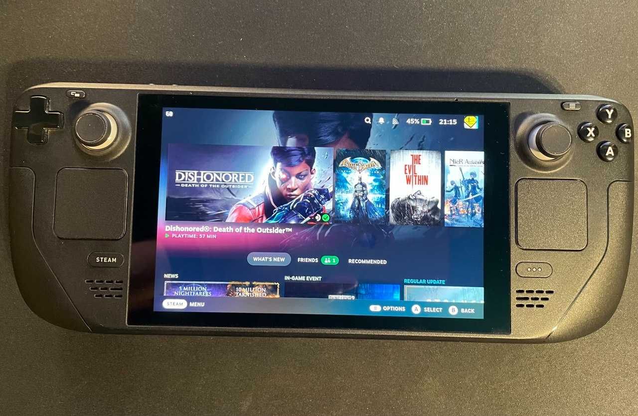 Steam Deck 256 GB – stan idealny