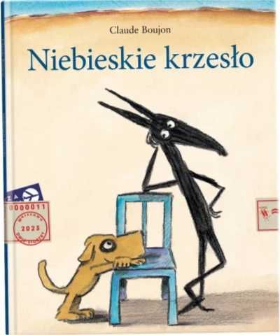 Polecone z Zagranicy. Niebieskie krzesło - Claude Boujon