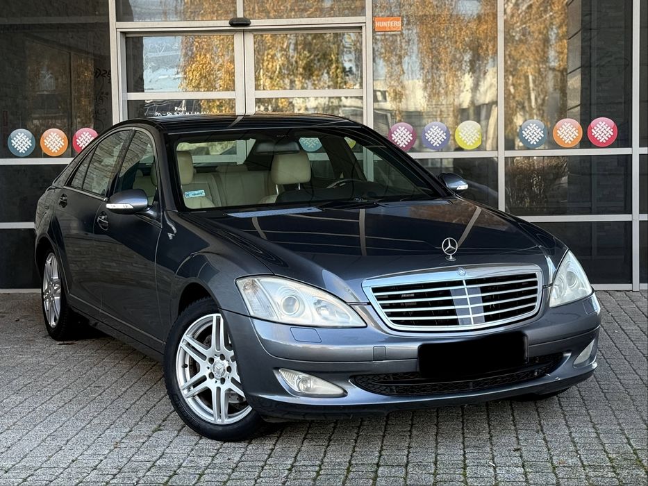 Mercedes S320CDI W221 235KM *Navi*Skóra*Distronic*2xPDC*Xenon*Alu
