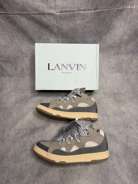 Кроссовки Lanvin Curb Khaki/Beige , Ланвин , 43 , 44