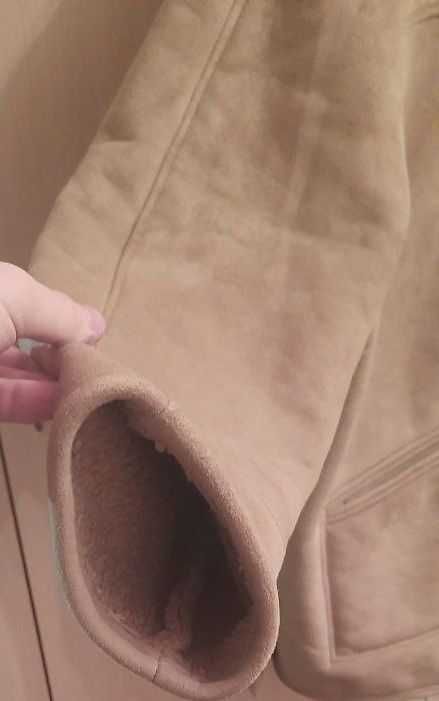 Мужская куртка искусственная дублёнка CLOCKHOUSE размер XXL стильная