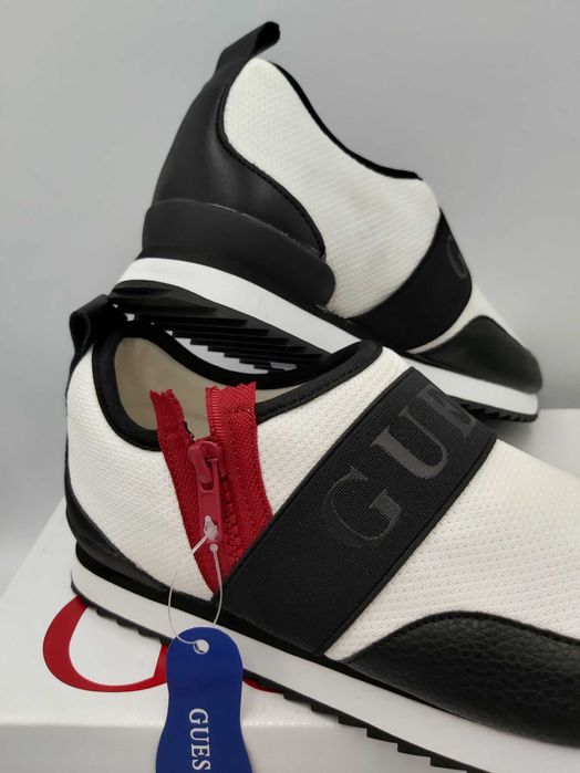 NOWE sneakersy GUESS rozmiar 40 trampki tenisówki czerwone