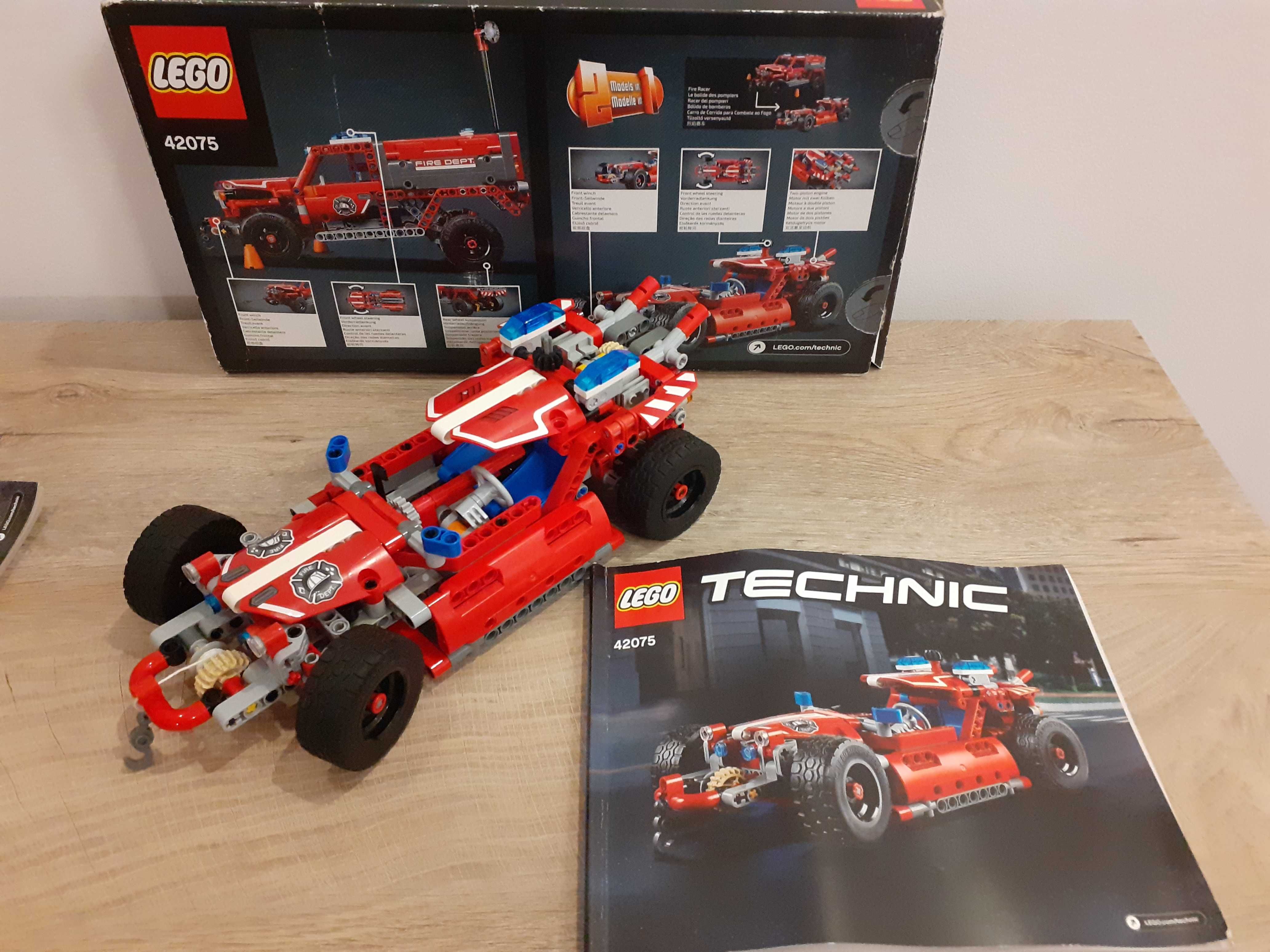 Lego technik 42075 pojazd szybkiego reagowania 2w1