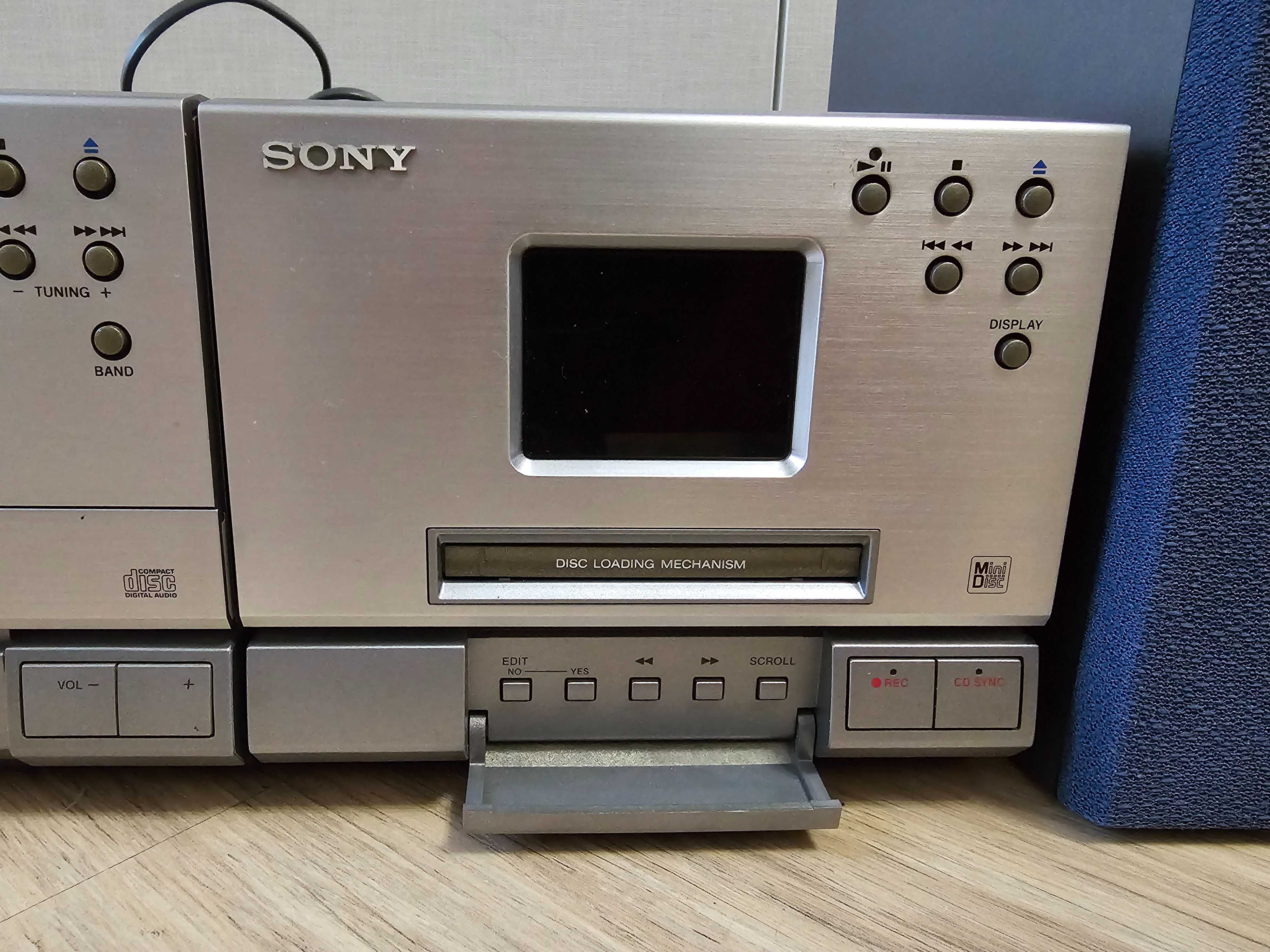 Музыкальный центр Sony HCD-T1 + mini disk deck