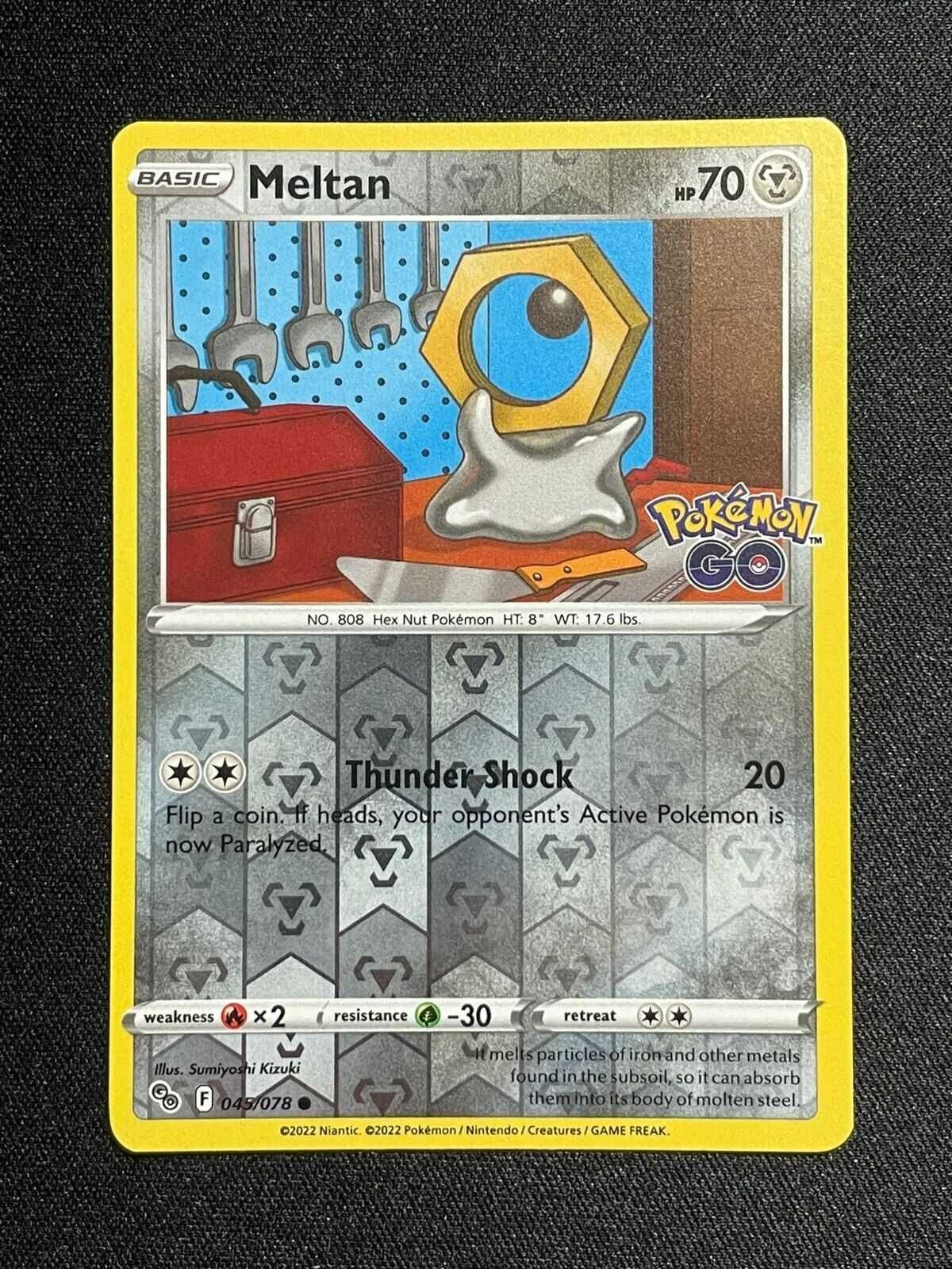 Carta Pokémon GO Meltan 45/78