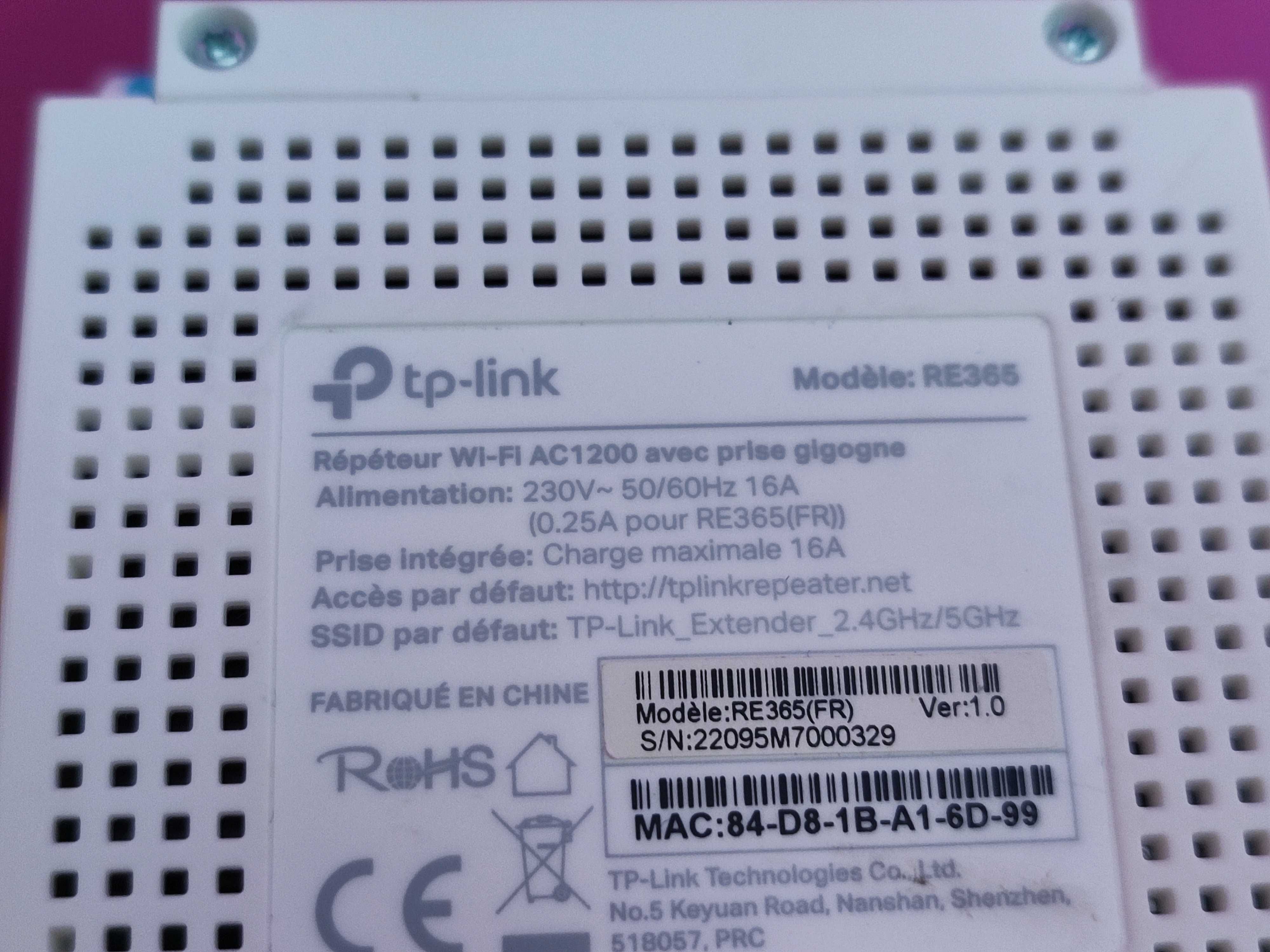 TP-Link RE365 Extensor Wi-Fi