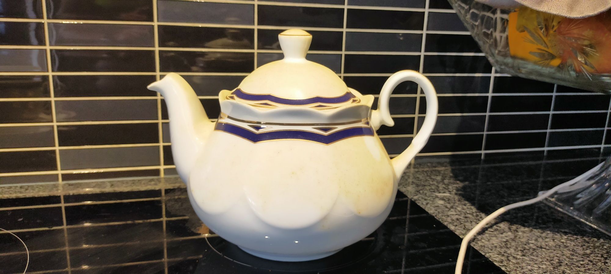 Conjunto para chá em porcelana
