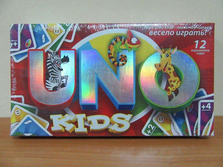 Игра UNO Kids (Уно, карты Уно) для детей от Danko toys