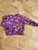 Bluza w chmurki fox&bunny rozmiar 80