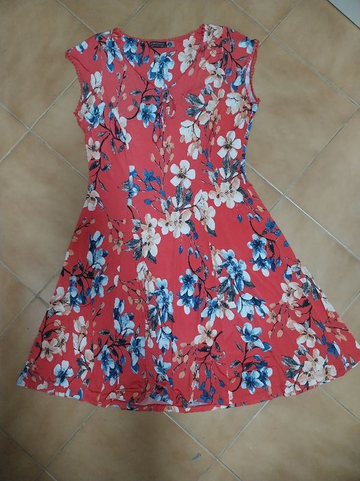 Vestido florido verao
