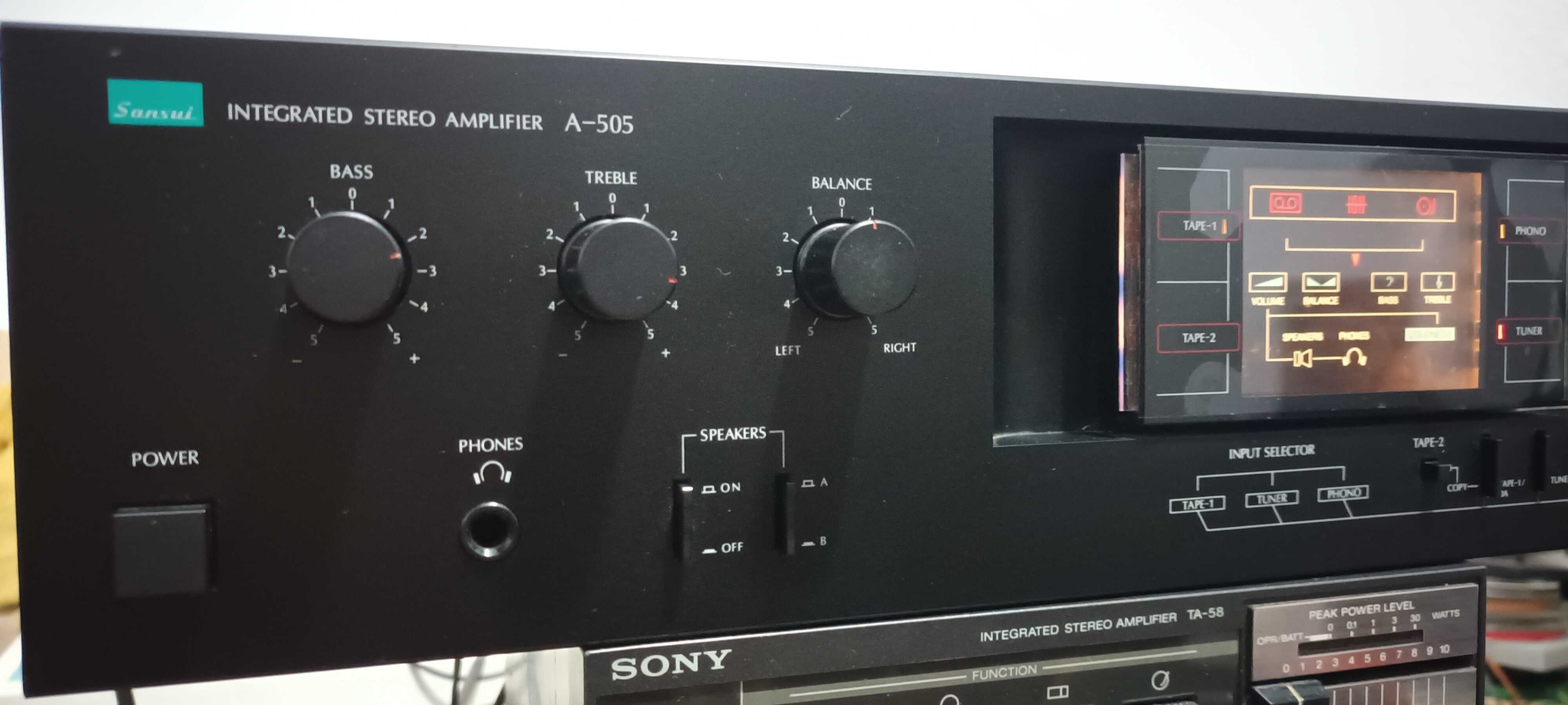 Amplificador Sansui A 505
