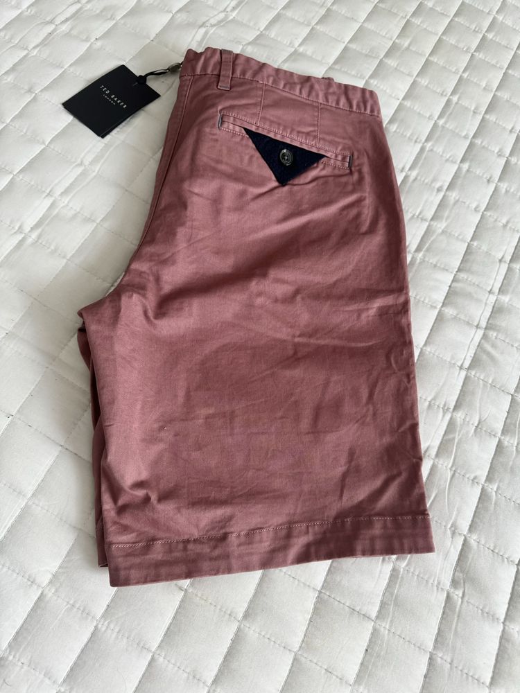 Spodenki szorty chinonsy krótkie  r 34 Ted Baker LonTanio z 70F na 18f