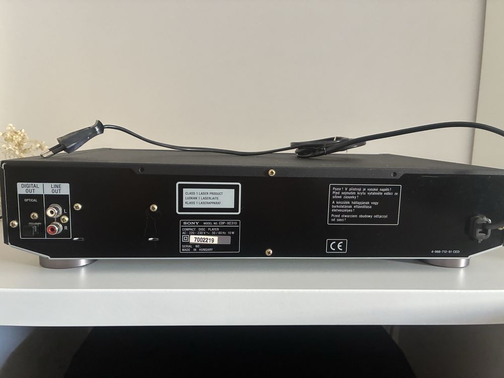 Leitor de cd’s Sony