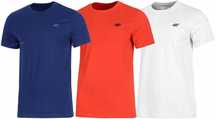 4f Zestaw 3szt. 3-pak Męska Koszulka T-shirt 100% Bawełna / rozm M
