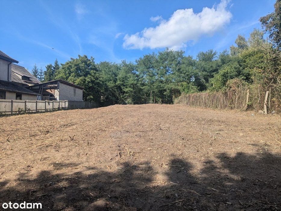 Piękna działka budowlana w Komórkach blisko Borkowa