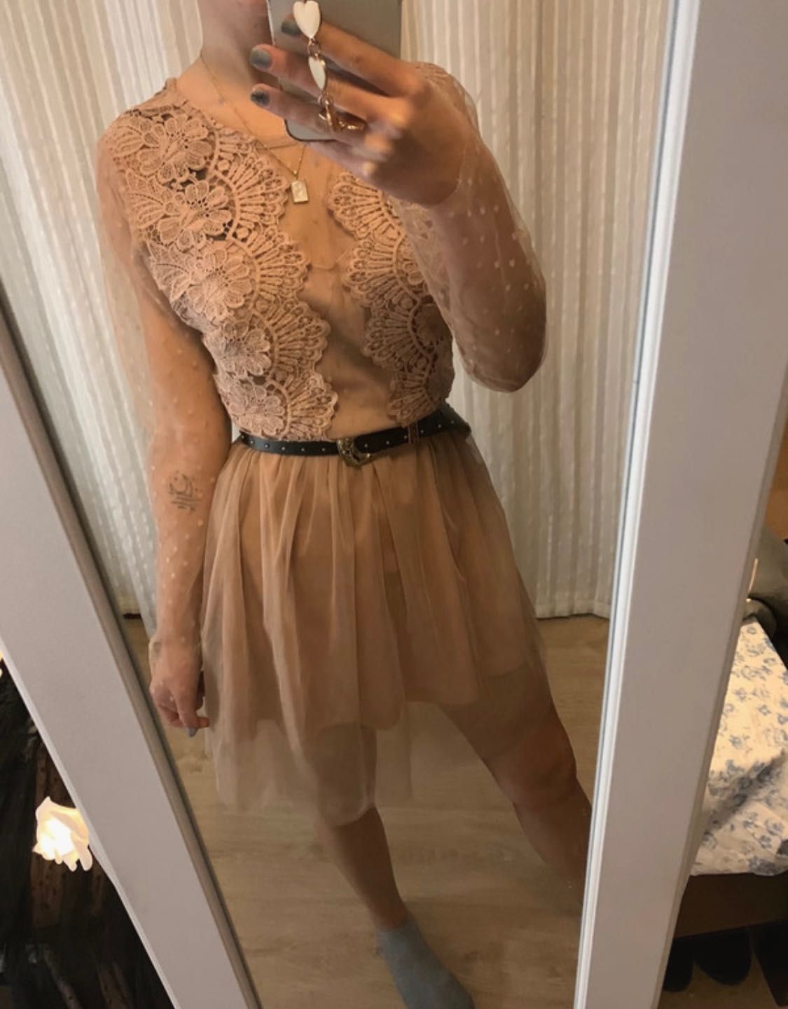 Vestido de renda