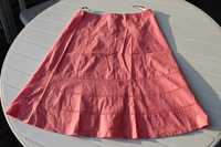 nowa bawełniana spódnica różowa top Shop rozm 38