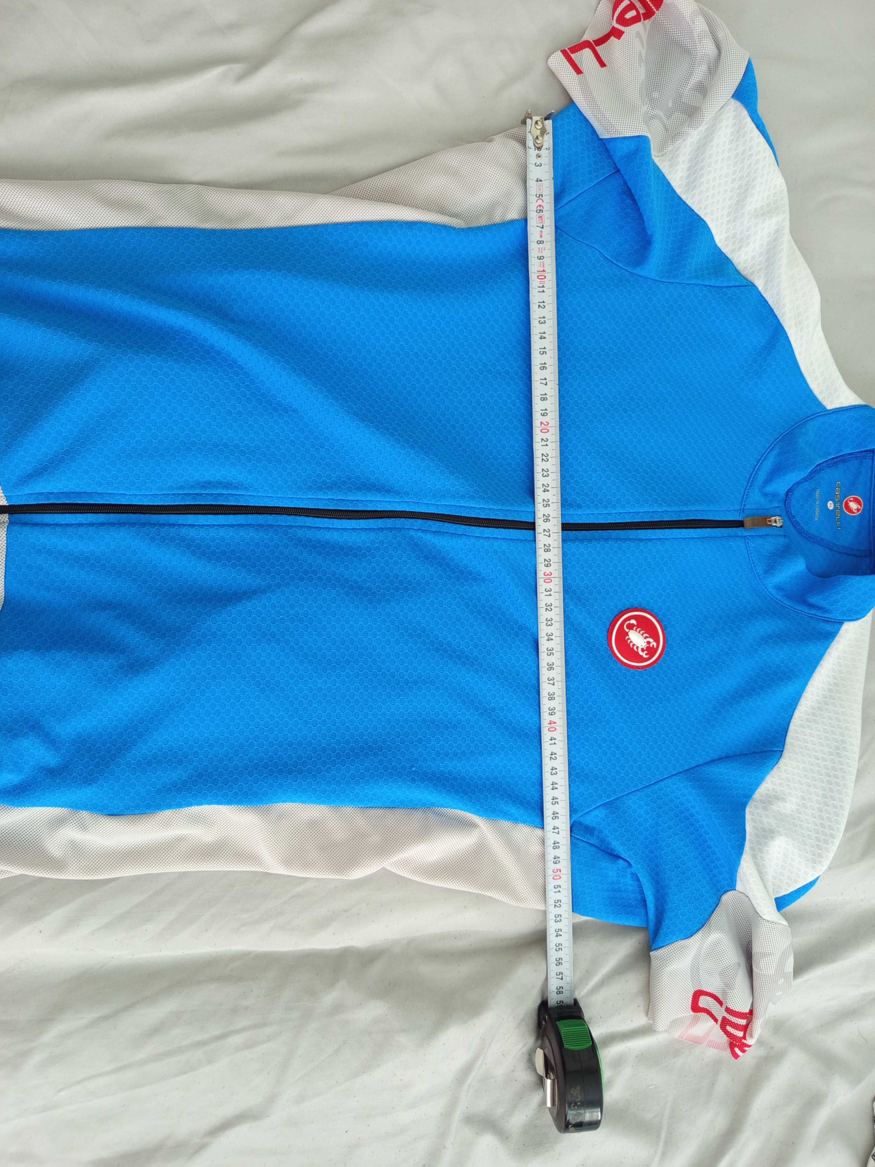 Koszulka rowerowa kolarska Castelli z metki XL piękna