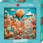 Puzzle 1000 elementów. Miasto  z papieru, Victor Gavrilovski. Heye
