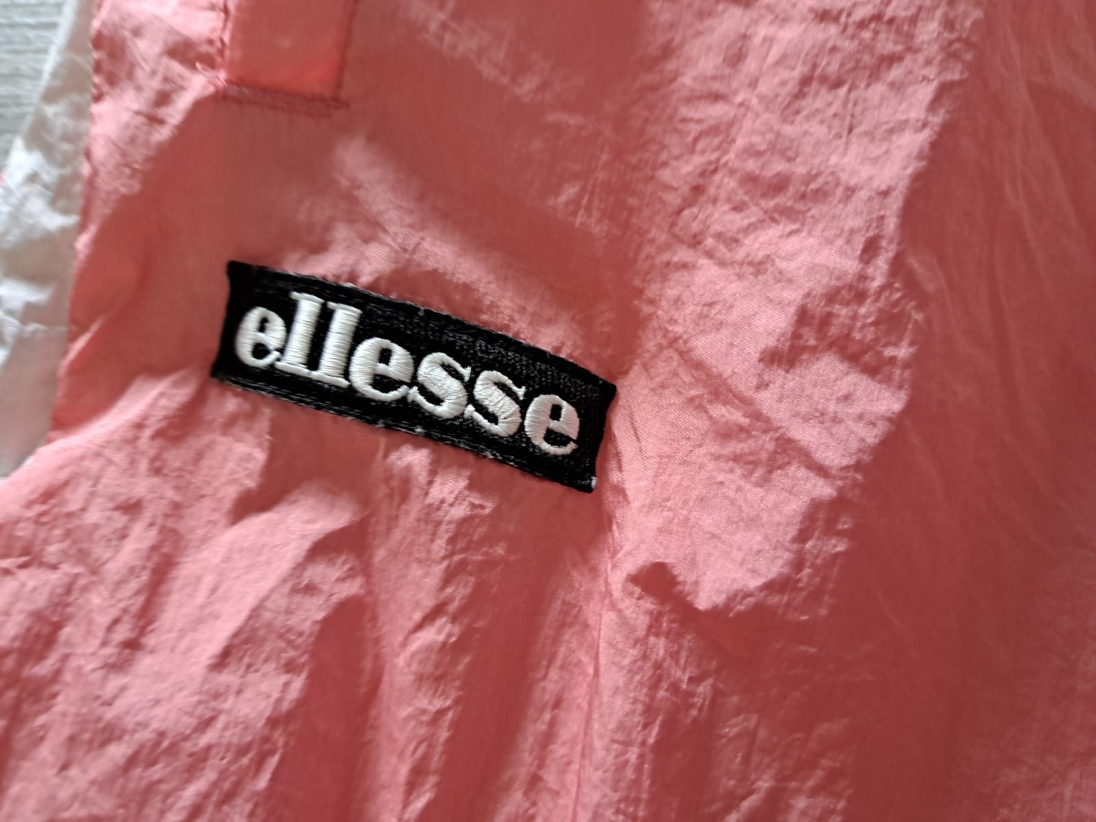 Ellesse spodnie dresowe damskie 38/40 szelesty Różowe