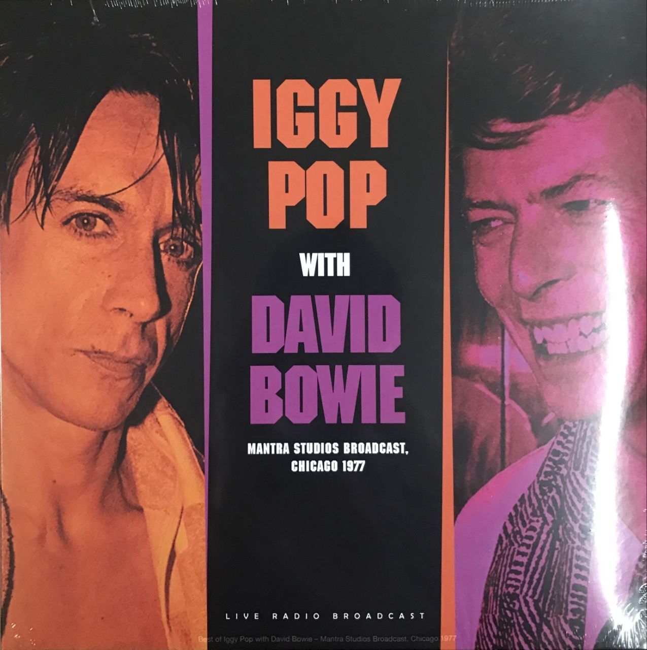 Винил Iggy Pop With David Bowie - "Mantra Studios Broadcast, Chicago