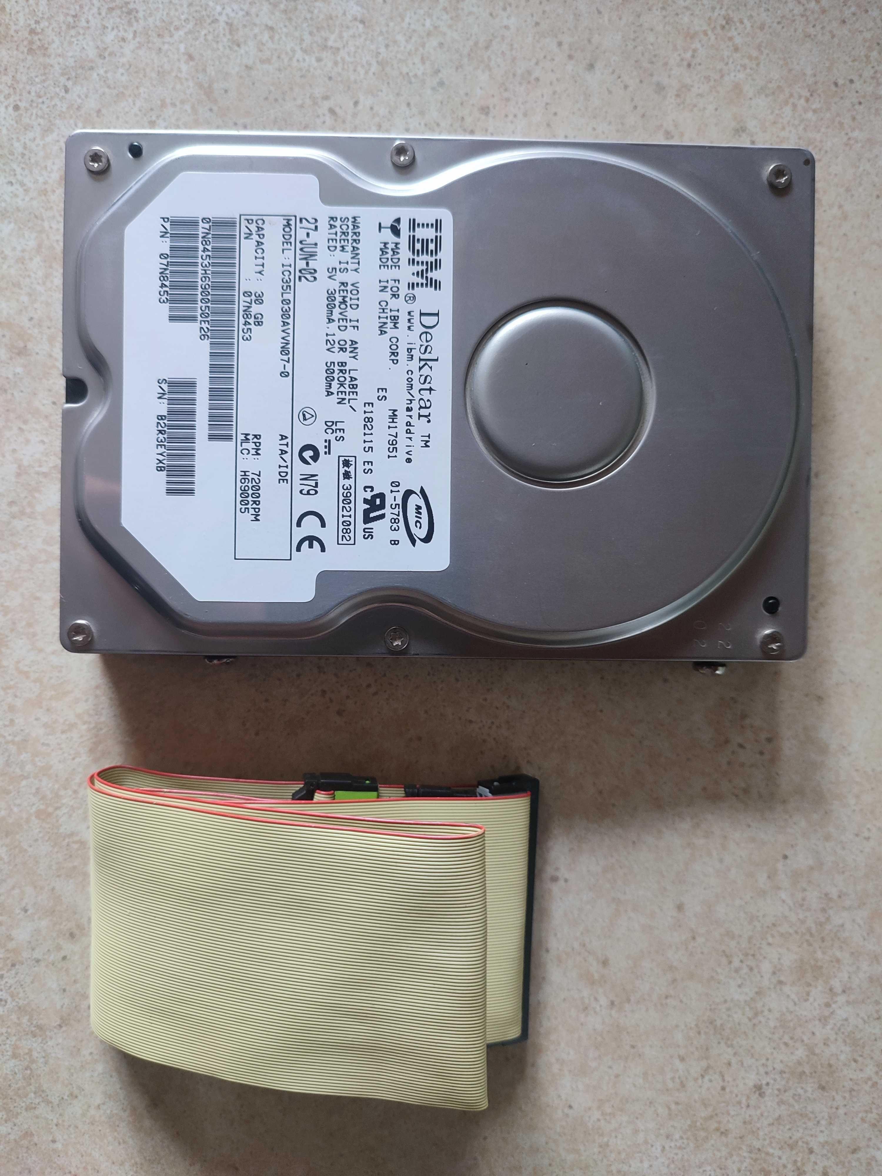 Жорсткий диск Вінчестер HDD IBM 30 Gb