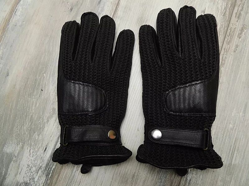 Dressmann Gloves Skórzane Rekawiczki Premium XL